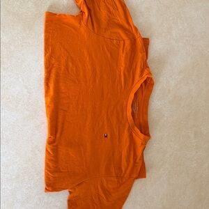 Tommy Hilfiger Bright Orange Short-Sleeve Crewneck Tee